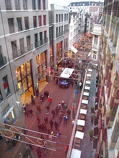 Kalverstraat Street in Amsterdam