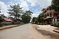 English: Street in Kampot in Cambodia