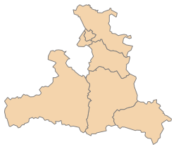 Poloha okresu St. Johann im Pongau v spolkovej krajine Salzbursko (klikacia mapa)