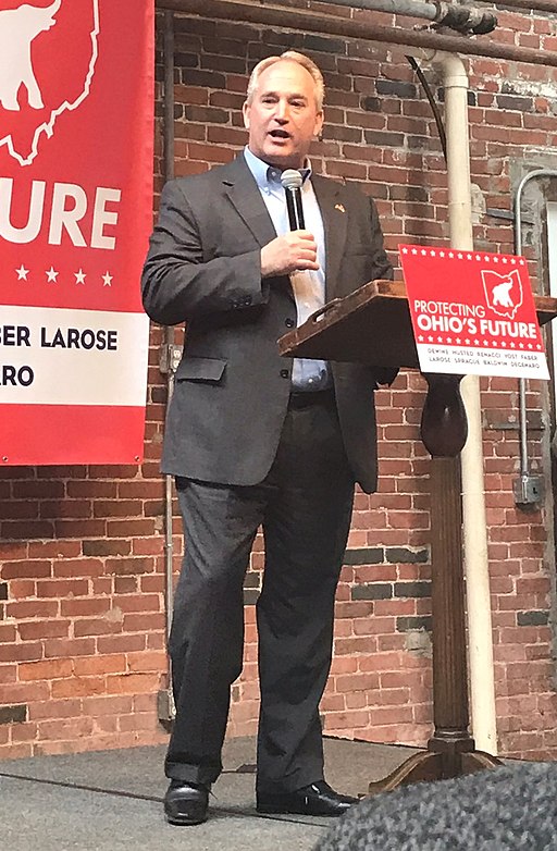 Keith Faber 2018 rally (cropped)