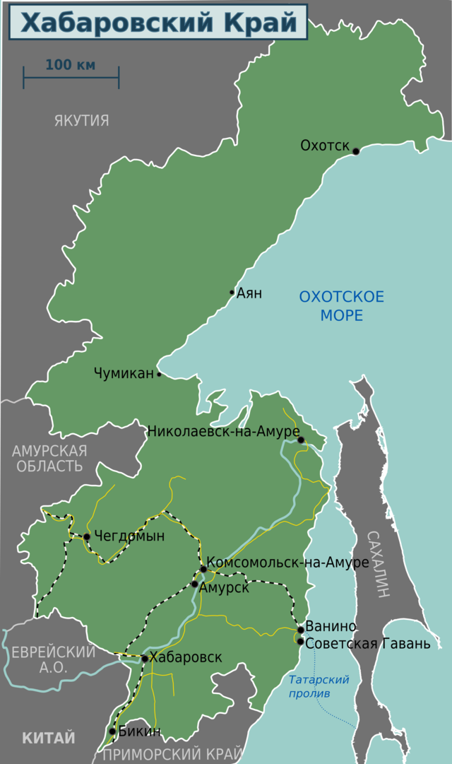 Хабаровский край какой субъект рф. Хабаровский край на карте России границы. Физическая карта Хабаровского края. Хабаровский край граничит. Карта Хабаровского края с городами.