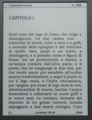 Humanist slab-serif PNM Caecilia on an Amazon Kindle