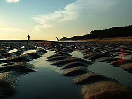 Strand bei Kiyú