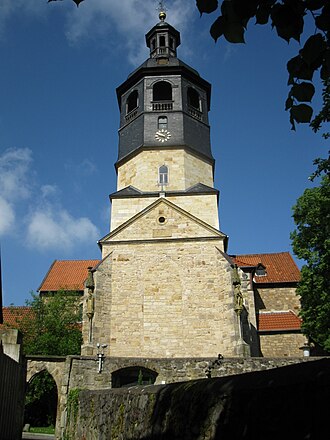 St. Maurice's Church seen from Kleine Steuer. KlSteuer5.jpg