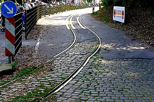 Schienenreste in Kohlfurth