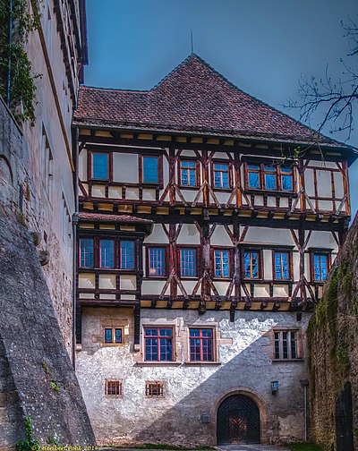 Kloster und Schloss Bebenhausen, Kapfscher Bau mit neue Infirmerie und zweigeschossigen Novizenbau (14238890302).jpg