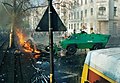 riots in Kreuzberg at 1 May