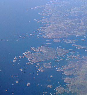 Kungälv Municipality from the air.jpg