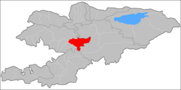 Districtul Toguz-Toro - Locație