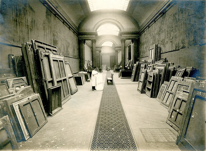 File:L'évacuation des oeuvres du Palais des Beaux-Arts de Lille à Bruxelles pendant la guerre 1914-1918.jpg