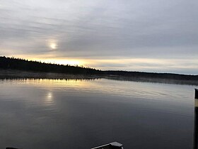 A Lac Bouteroue cikk illusztráló képe