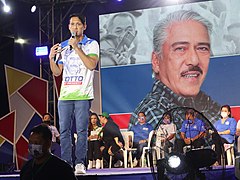 Philippine Elections 2022 Campaign - Gian Sotto local in QMC