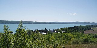 <span class="mw-page-title-main">Lake Leelanau</span> Lake in Leelanau County, Michigan, United States of America