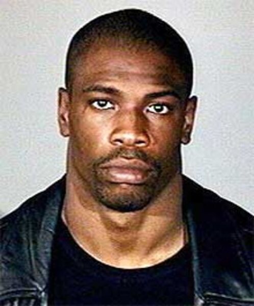 Mugshot of Phillips after his 2005 arrest