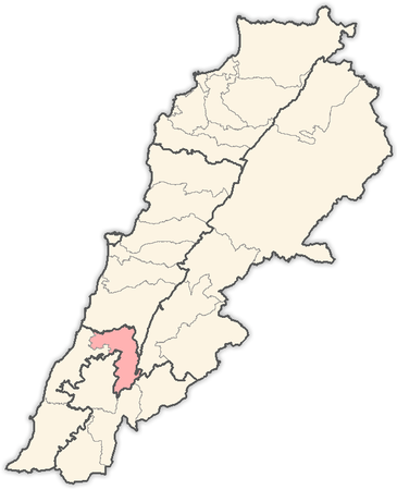 Lebanon districts Jezzine.png