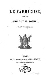 Lefèvre-Deumier - Le Parricide, 1823.djvu