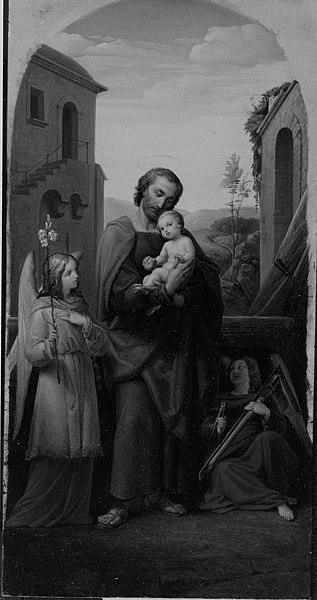 File:Leopold Kupelwieser - St. Joseph and Christ Child - 1982.1670 - Art Institute of Chicago.jpg