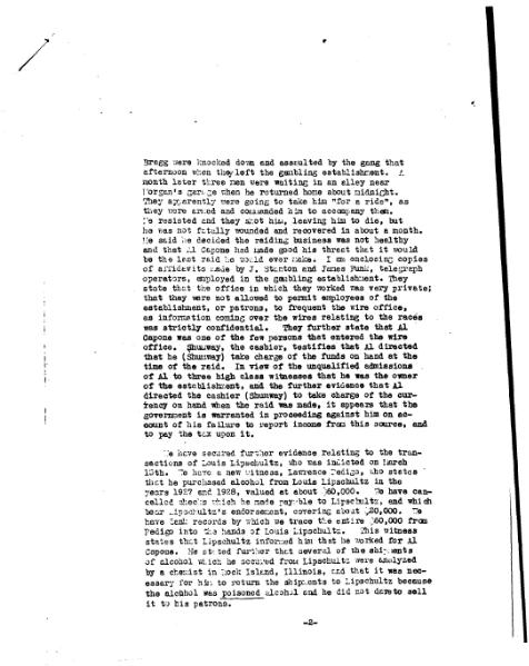 File:Letter from Frank Wilson updating the Capone investigation, March 27, 1931.djvu