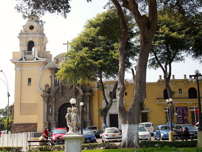 File:Lima, Peru City - Church in Barranco.jpg