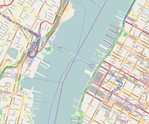 Lincoln Tüneli-New York-Streetmap.svg