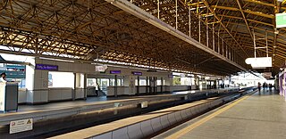 <span class="mw-page-title-main">Betty Go-Belmonte station</span> LRT Line 2 station in Quezon City