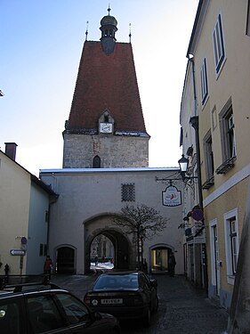 Inside of the Linz gate