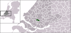 Location of Albrandswaard