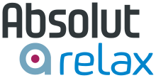 Descrição da imagem Logo Absolut relax.svg.