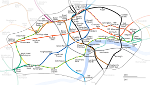 ロンドン地下鉄路線図 Wikipedia