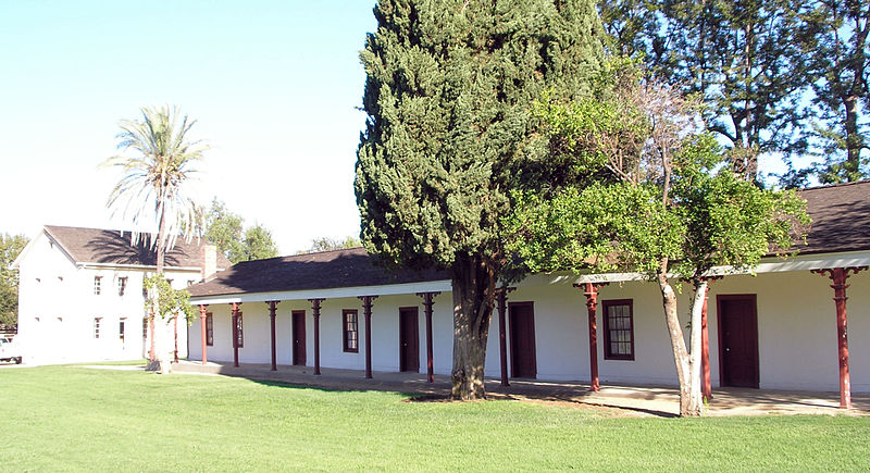 File:Los Encinos De La Osa Adobe and Garnier House.jpg