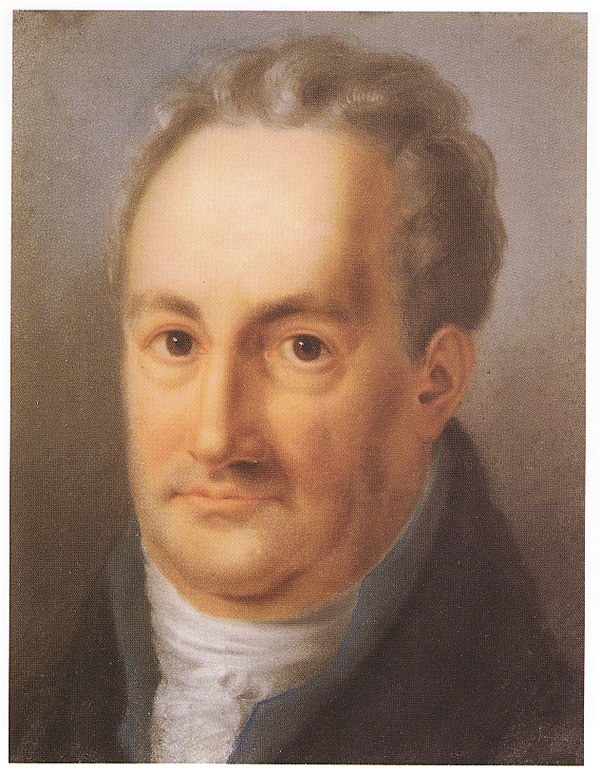 Goethe, by Luise Seidler (Weimar 1811)