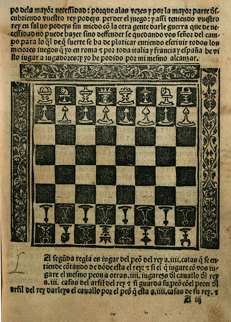Repetición de amores y arte de ajedrez.