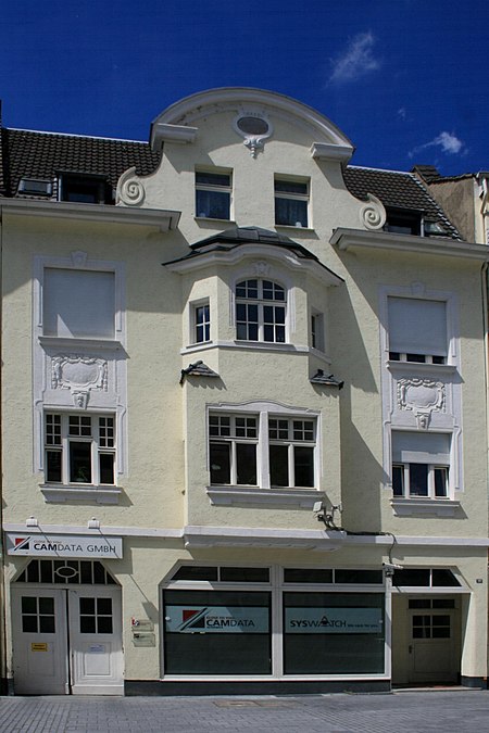 Mönchengladbach Eicken Denkmal Nr. E 024, Eickener Straße 133 (5672)