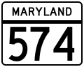 File:MD Route 574.svg