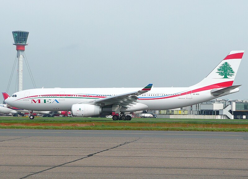 File:MEA - Middle East Airlines, Airbus A330-243, OD-MEB - LHR.jpg