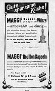 Publicité Maggi (1903).