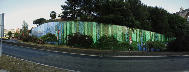 Panel de azulexos, Avenida Gulbenkian