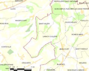Poziția localității Lannoy-Cuillère