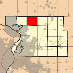 Placering af Moro Township