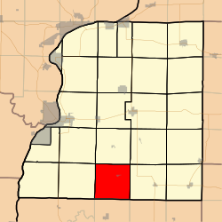 Lage in Hancock County