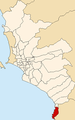 Map of Lima highlighting Pucusana.PNG