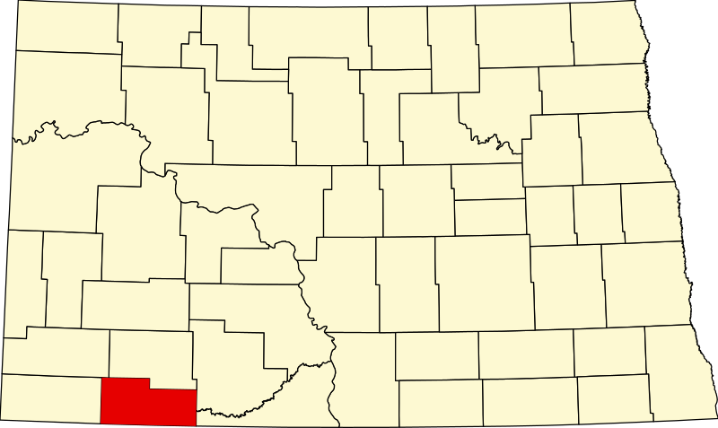 File:Map of North Dakota highlighting Adams County.svg