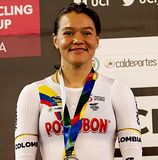 Martha Bayona cyclist