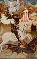 القديس جرجس والتنين وهي من قصص «حكايات ذهبيّة»، وهي أحد أكثر الأعمال الأدبية المسيحية تأثيرًا على الفلكلور الغربي.[56]