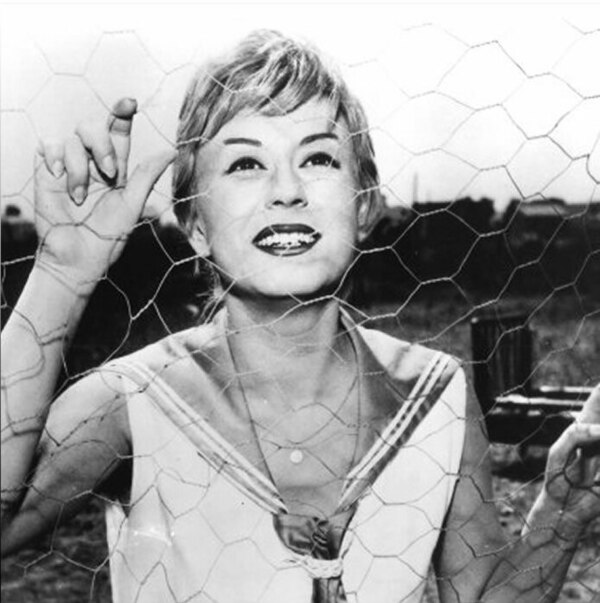 Masina in the role of Cabiria, 1957