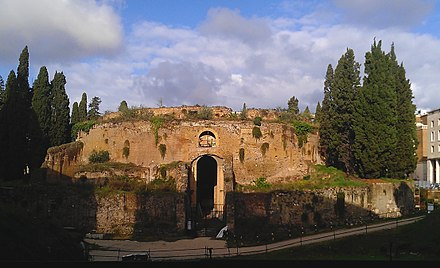 The Mausoleum of Augustus before restoration