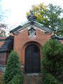 Mausoleum of Donnersmarck family, standing by the church.