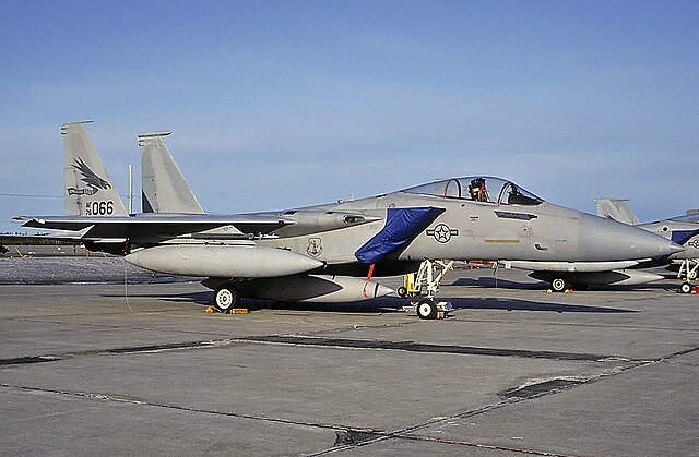 USAF F-15 at Goose AFB