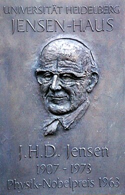 Memorial Plaque, Heidelberg Institute for Theoretical Physics, Philosophenweg 16.jpg