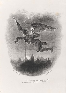 Mephistopheles Demon in German folklore